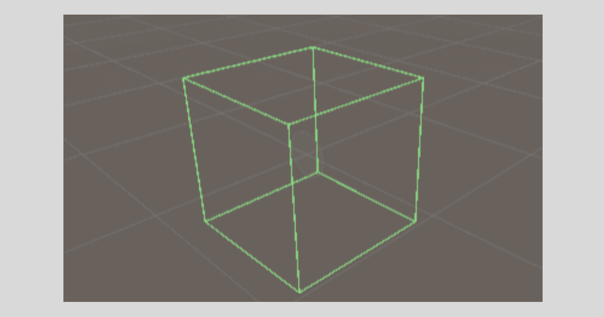 Unityの【Box Collider】の形状