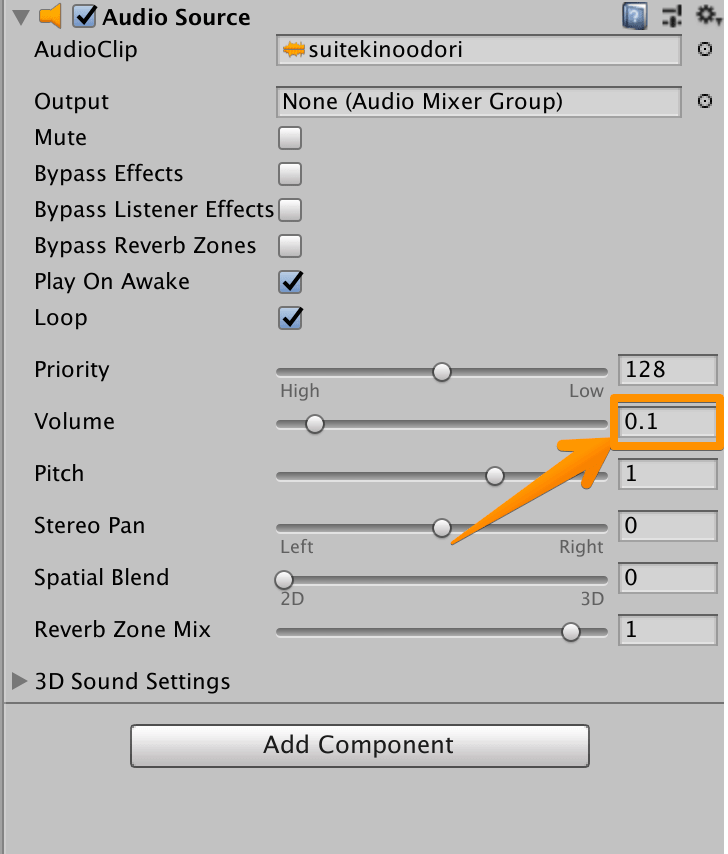 Unityで作るゲームにbgmをつける１つの方法 Audiosource Unishar ユニシャー