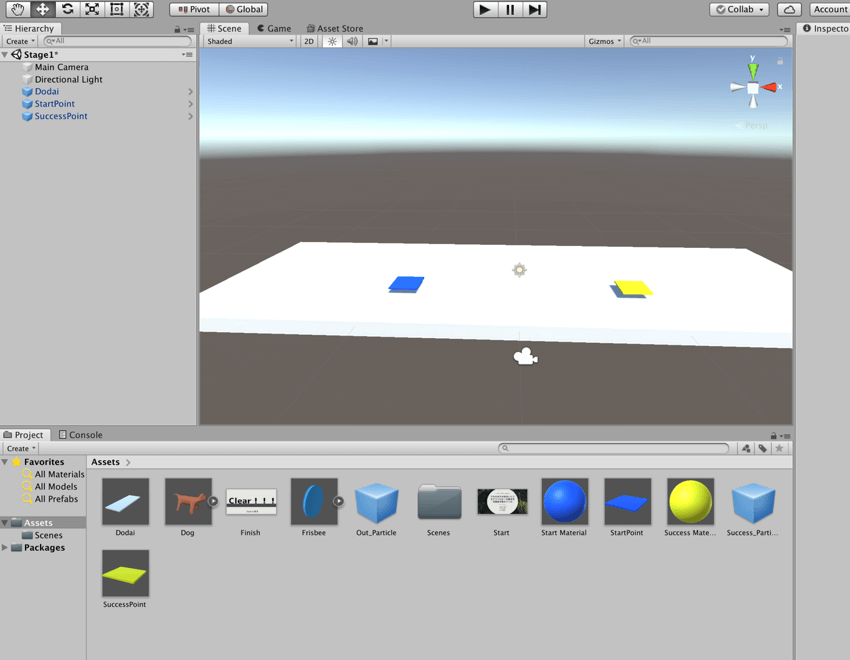 【Unity3Dチュートリアル】現在のシーンビューの状況