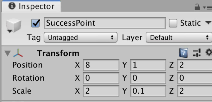 【Unity3Dチュートリアル】成功地点を作成する