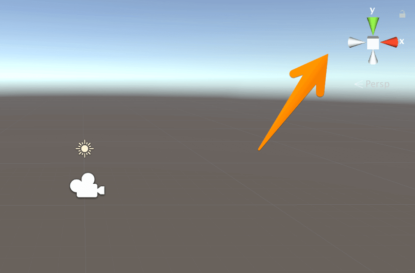 【Unity3Dチュートリアル】シーンビューの視点を変更